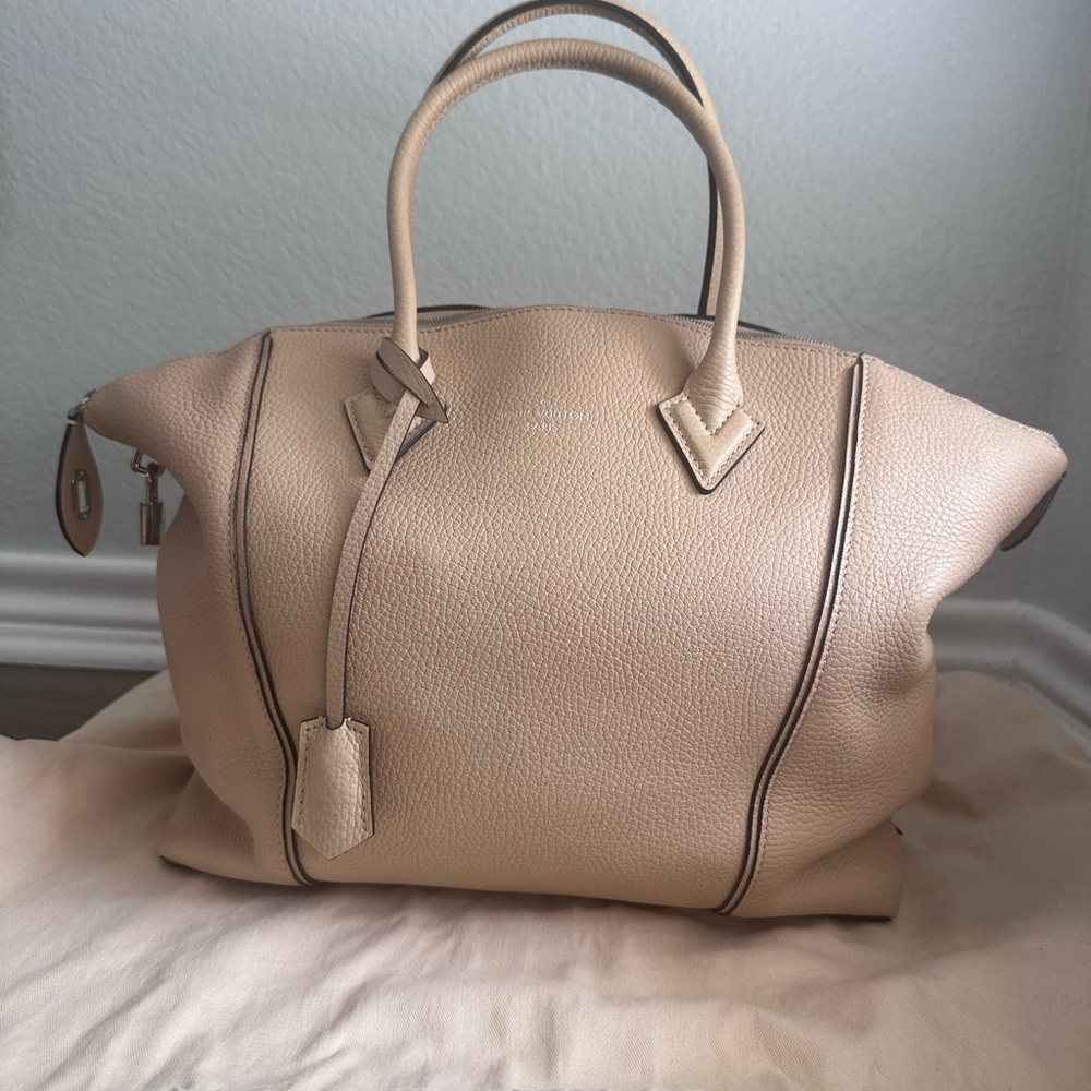 Louis Vuitton Tan Leather Satchel